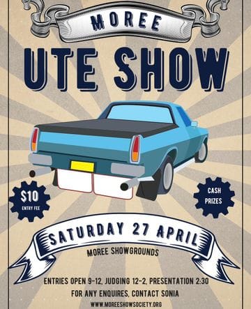 Moree Show - Moree Ute Show